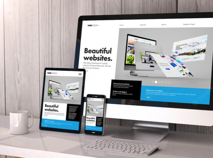 Website design, development and management