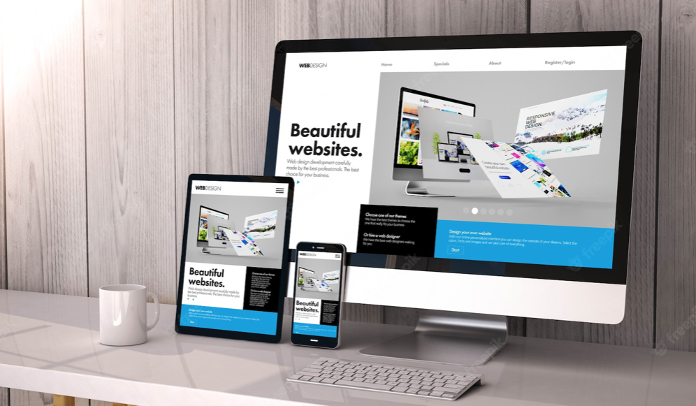 Website design, development and management